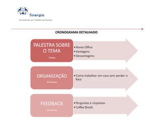 CRONOGRAMA DETALHADO 