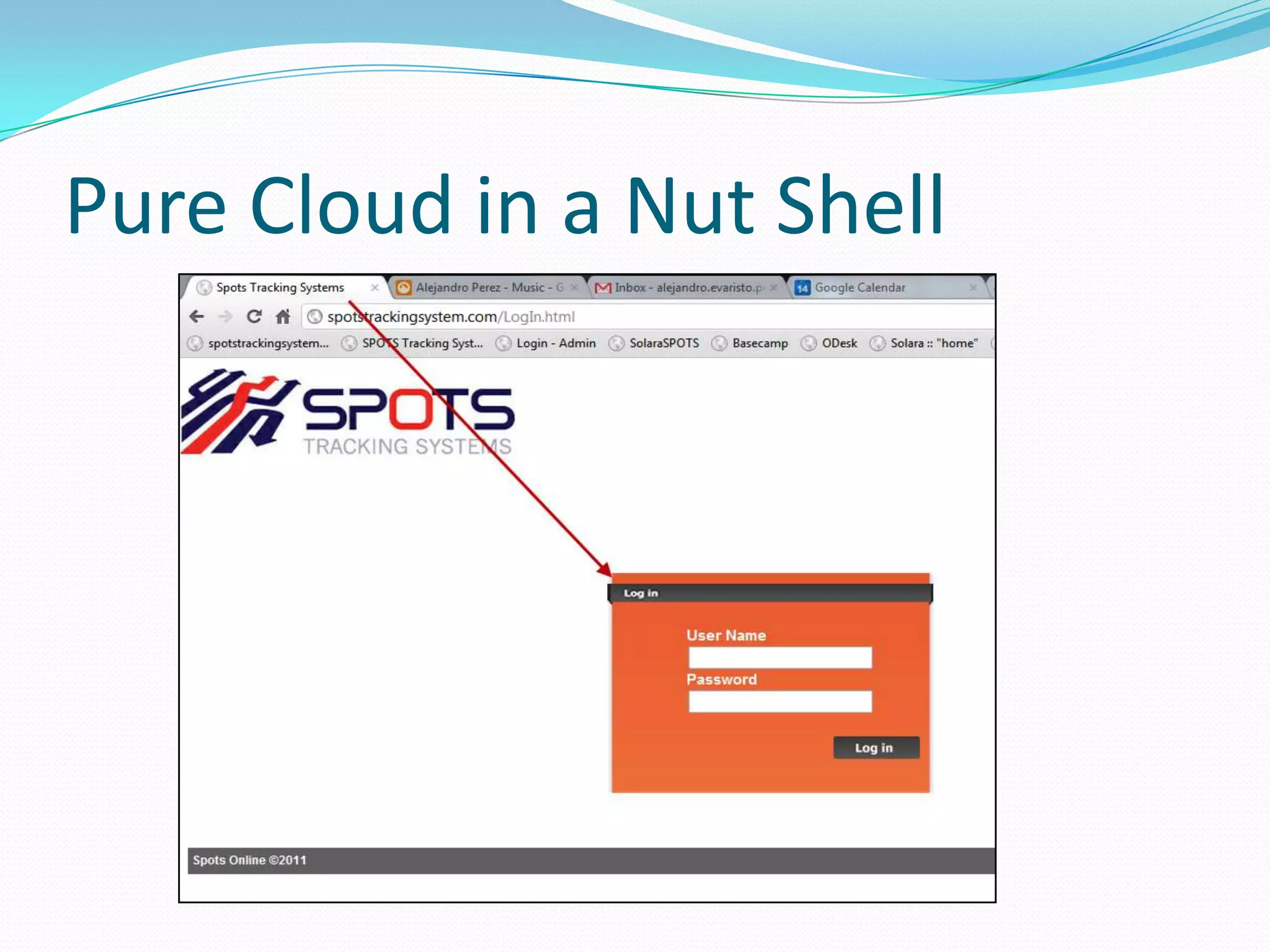 Pure Cloud in a Nut Shell
 