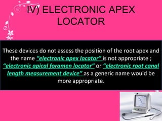 Working length determination | PPT
