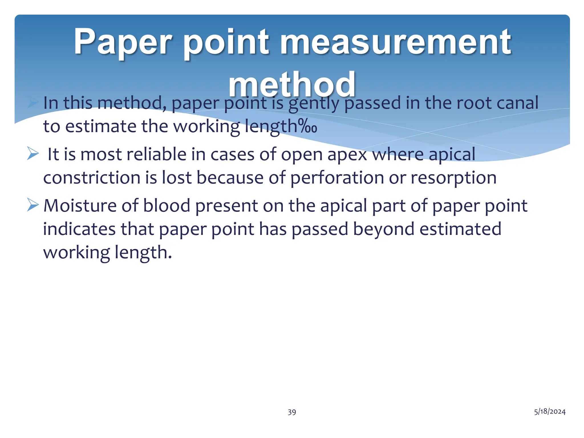 WORKING LENGTH DETERMINATION in endodontics-2.pptx