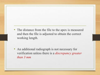working length determination.pptx