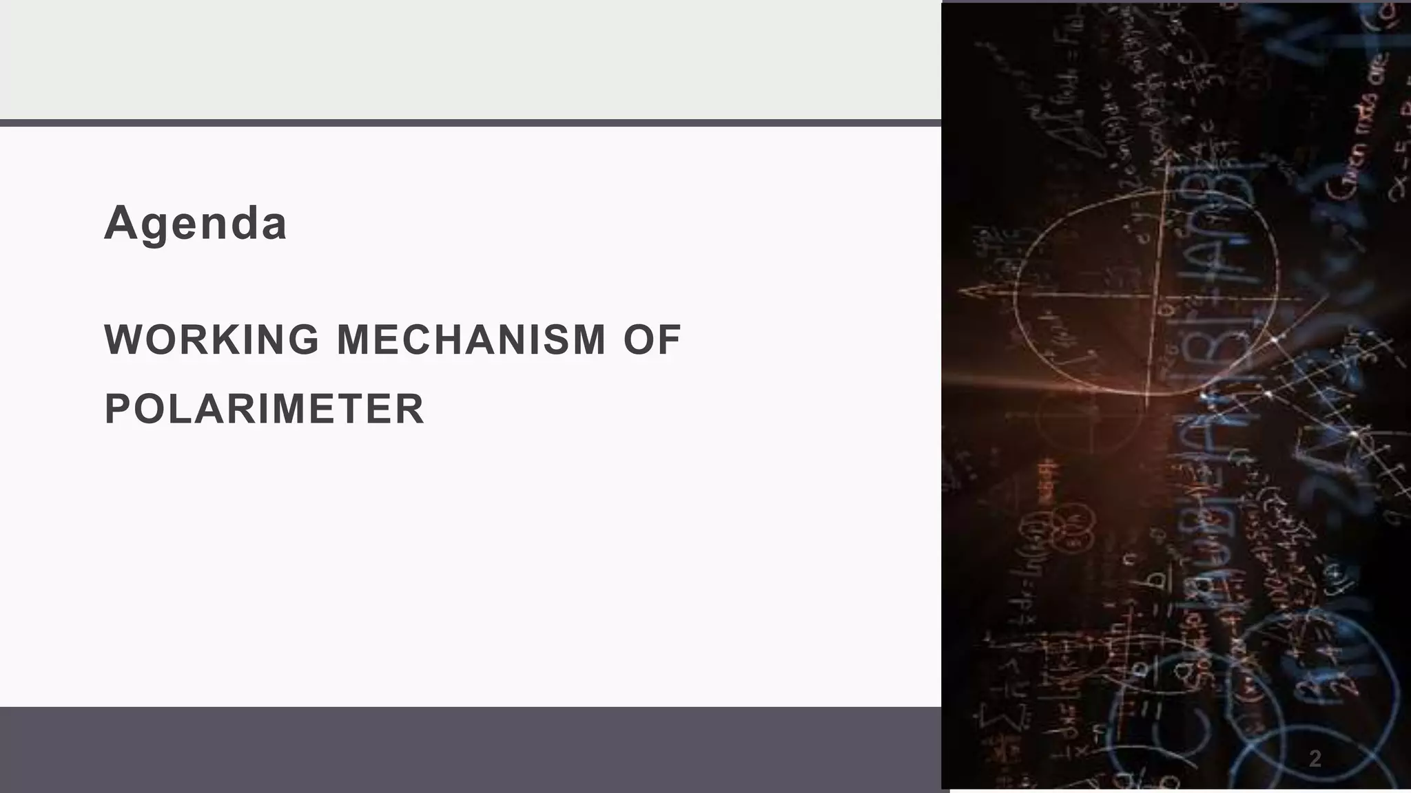 WORKING MECHANISM OF POLARIMETER(PHYSICS).pptx