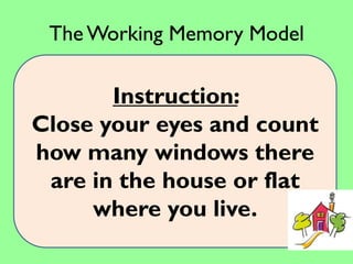 Working memory model | PDF