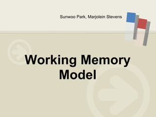 Sunwoo Park, Marjolein Stevens Working Memory Model 