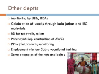 Working multisectorally to improve maternal and child nutrition in India: Odisha experience, Presentation by Arti Ahuja