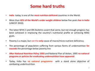 Working multisectorally to improve maternal and child nutrition in India: The Karnataka Comprehensive Nutrition Mission