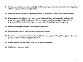 Working multisectorally to improve maternal and child nutrition in India: The Karnataka Comprehensive Nutrition Mission