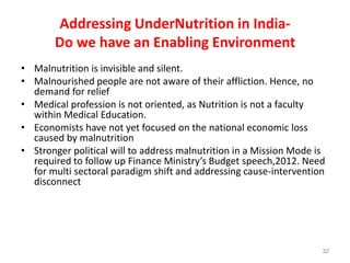 Working multisectorally to improve maternal and child nutrition in India: The Karnataka Comprehensive Nutrition Mission