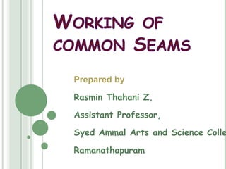 Prepared by
Rasmin Thahani Z,
Assistant Professor,
Syed Ammal Arts and Science Colle
Ramanathapuram
 