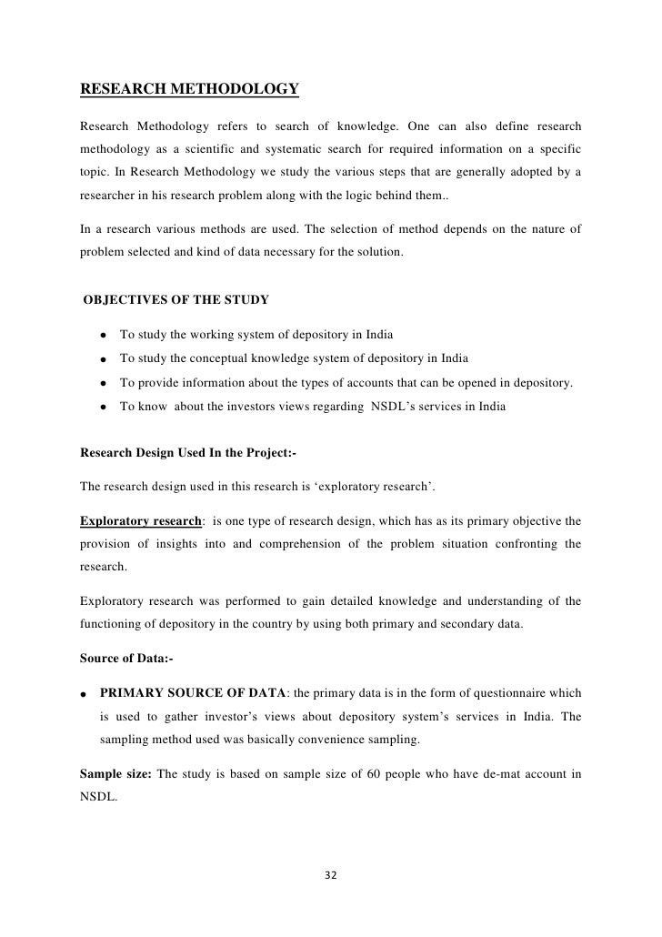 Depository system of stock trading in india