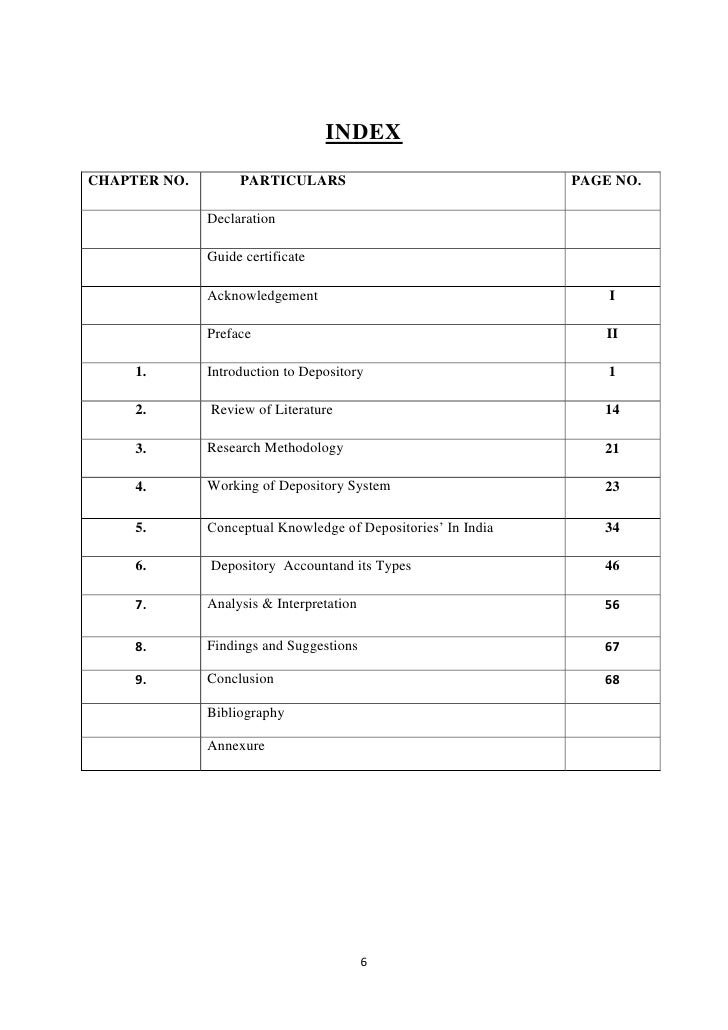 Depository system of stock trading in india