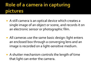 Working of digital cameras | PPTX