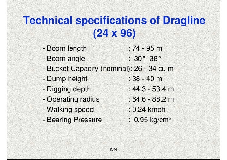 Working Of Dragline Working Of Dragline