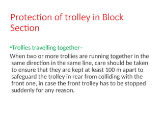 Working of Push Trolley, Lorry & Motor Trolley, Rail Dolly, Protection ...