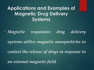 WORKING OF STIMULI RESPONSIVE DRUG DELIVERYSYSTEMS | PPTX