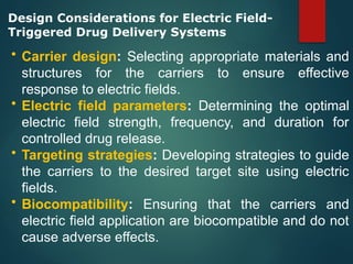 WORKING OF STIMULI RESPONSIVE DRUG DELIVERYSYSTEMS | PPTX