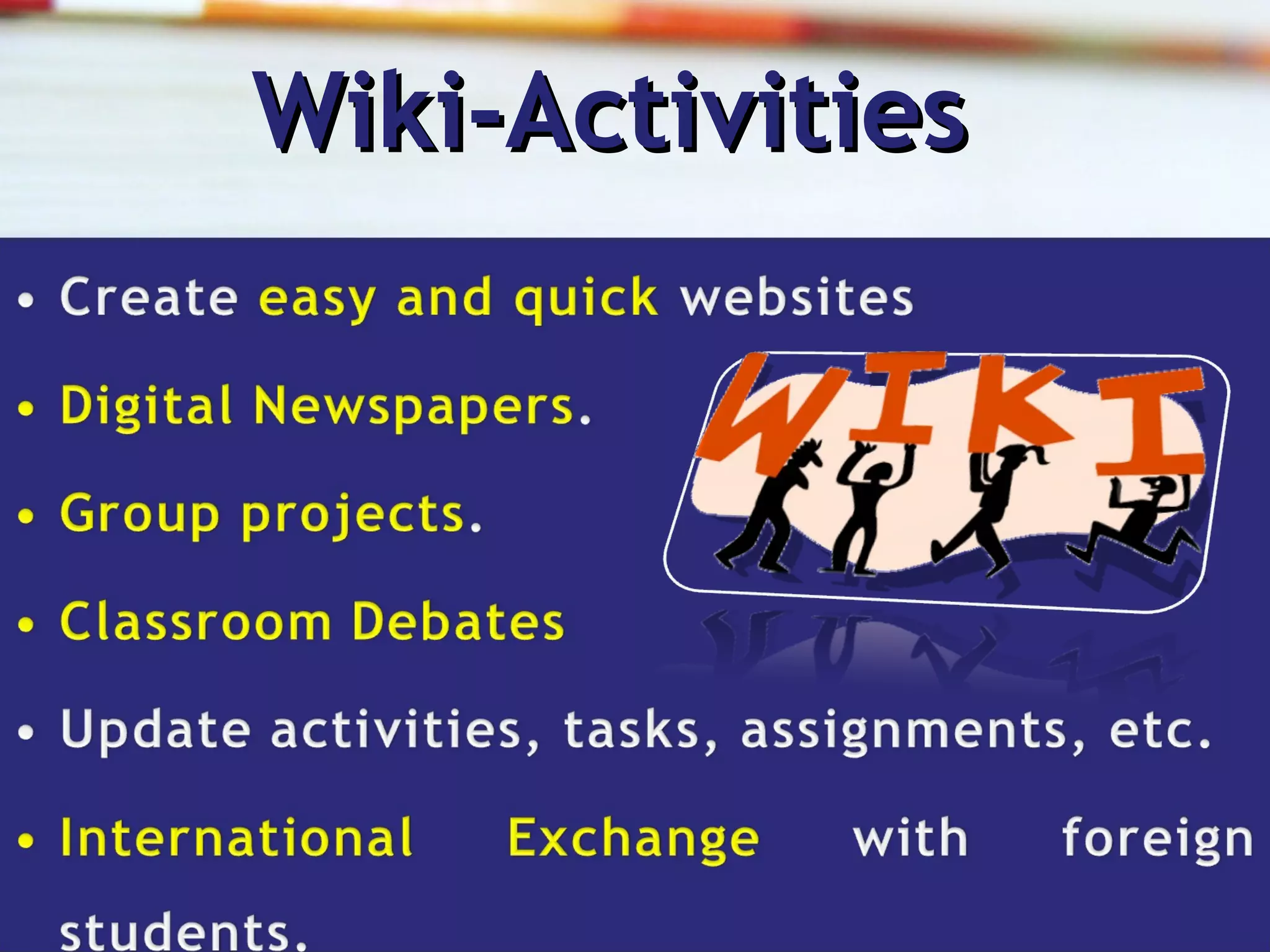 Wiki-Activities 
