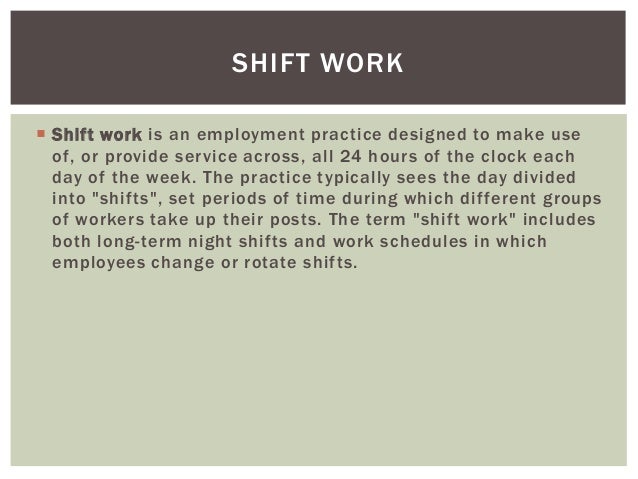 Shift Shift
