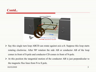 Working Principle of Alternator | PDF