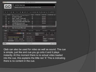 Q Lab Software Example Working qlab | PPT