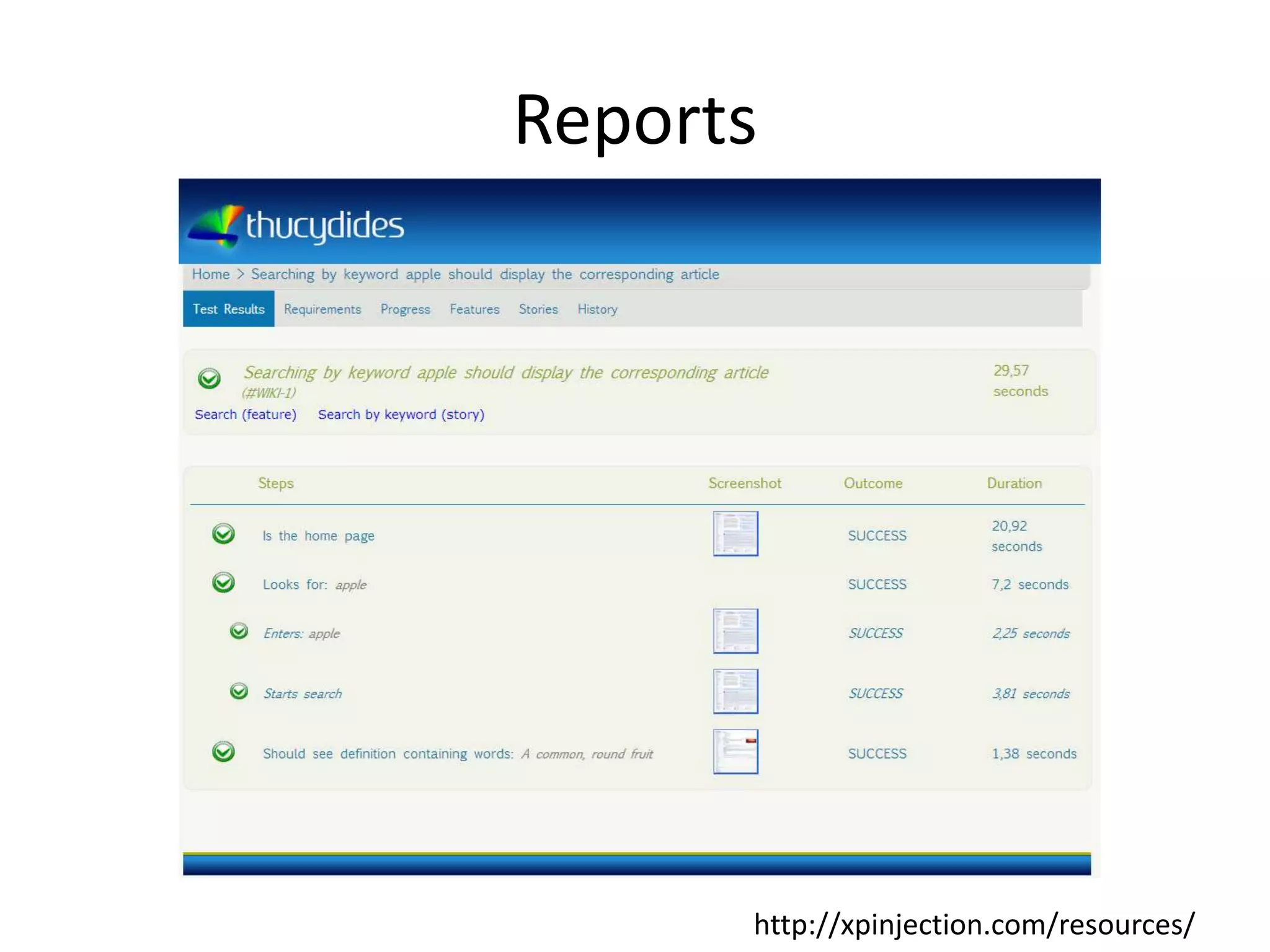 Reports http://xpinjection.com/resources/ 