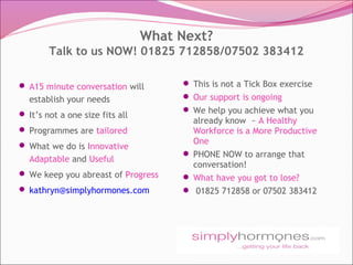 Why Menopause Matters in the Workplace | PPT