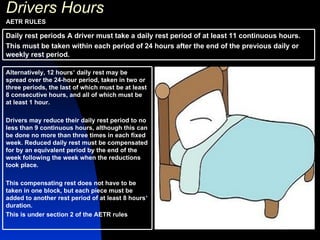 Working time regulations | PPS