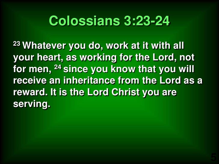 Working Together Nehemiah 3