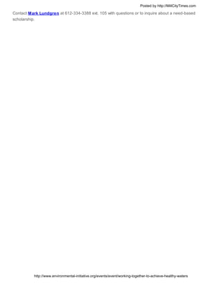 Posted by http://MillCityTimes.com

Contact Mark Lundgren at 612-334-3388 ext. 105 with questions or to inquire about a ne...