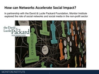 How can Networks Accelerate Social Impact?In partnership with the David & Lucile Packard Foundation, Monitor Institute explored the role of social networks and social media in the non-profit sector