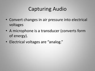 Working with audio | PPTX