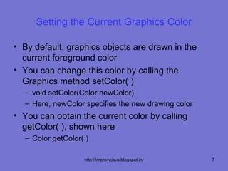 Working with color and font | PPT