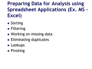 Working With Data Example Working with data | PPTX | Databases | Computer Software and Applications