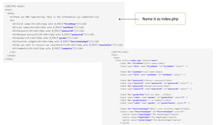 Name it as index.php
 
