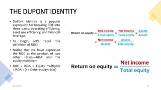 Working with financial statements | PPTX