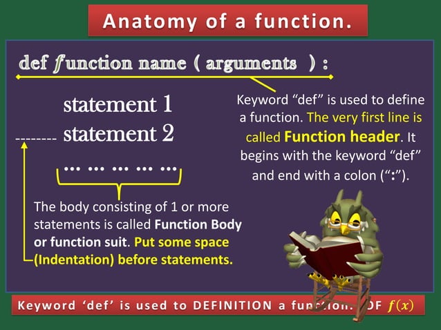 FUNCTIONS IN PYTHON, CLASS 12 COMPUTER SCIENCE | PDF | Programming ...