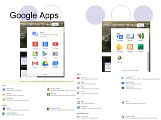 Google Apps
 
