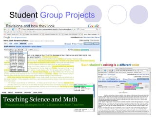 Student Group Projects
 