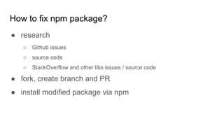 Working with npm packages | PDF | Computing | Technology & Computing