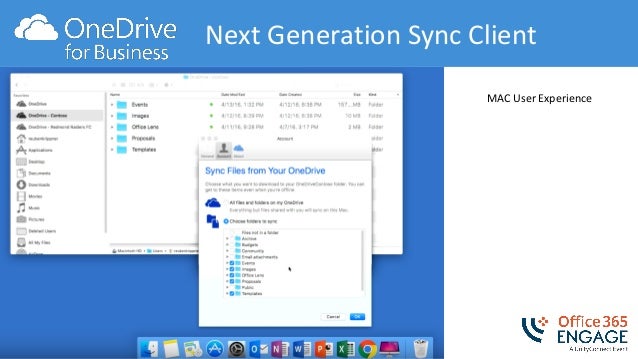 One drive for business mac