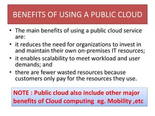 Introduction to public cloud | PPTX