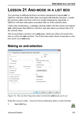 Working with qlik view part2