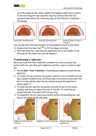 Working with selections | PDF