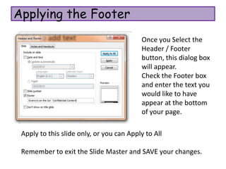 Working with slide masters | PPTX