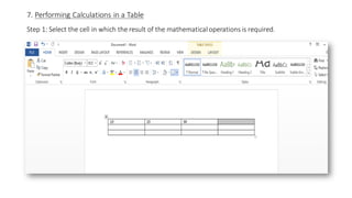 Working with Tables in MS Word Presentation.pdf