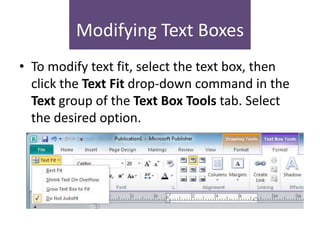Working with text | PPTX | Desktop Publishing | Computer Software and ...