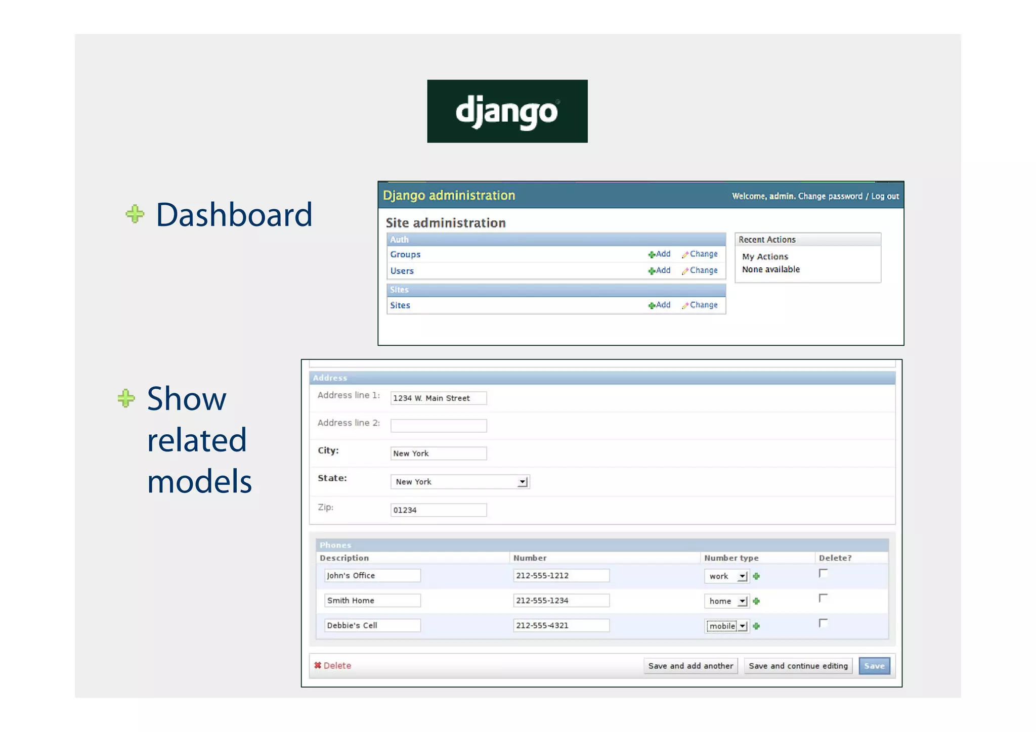 Dashboard




Show
related
models
 
