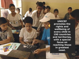Working with UNICEF | PPTX