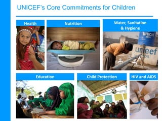 Working with UNICEF | PPTX