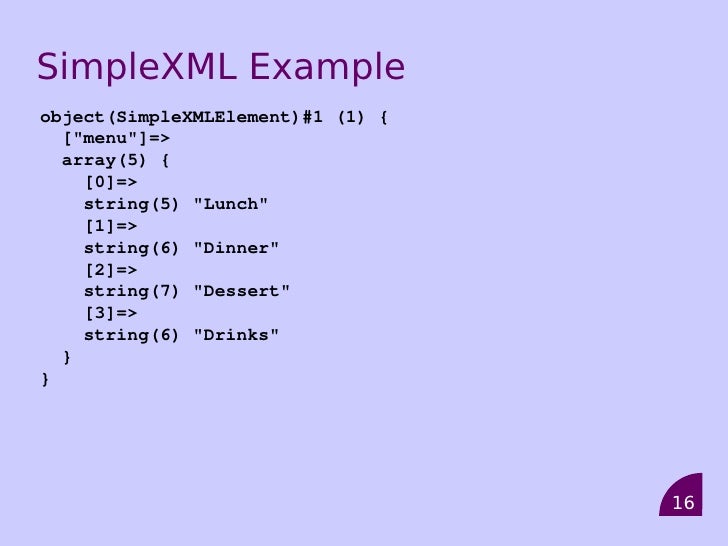 Php Simplexmlelement Object To Array Jamas The Olvidare